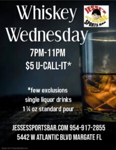 Jesses Sports Bar Happy Hour Wednesday
